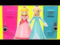 The Super Mario Galaxy Movie DIY Custom Back To School Locker Organization With Rosalina Peach