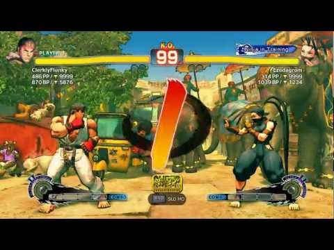 Super Street Fighter IV AE Ranked Match #24 - Ryu VS Ibuki