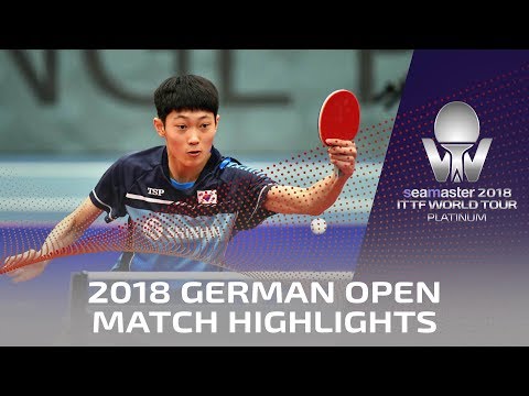 2018 German Open Highlights I Patrick Franziska vs Cho Daeseong (Qual)