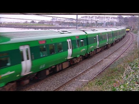 IE 29000 and 8100 Class Trains - Salthill & Monkstown, Dublin