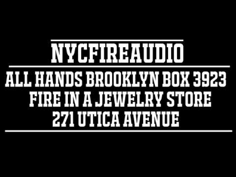 NYCFireAudio - Brooklyn All Hands Box 3923 - Fire in a Jewelry Store - 6/21/17