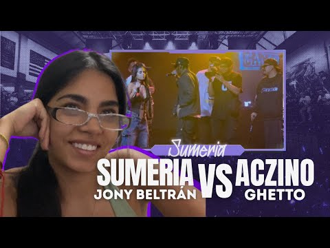 I BATTLED WITH ACZINO 😱 | JONY BELTRÁN SUMERIA vs ACZINO GHETTO