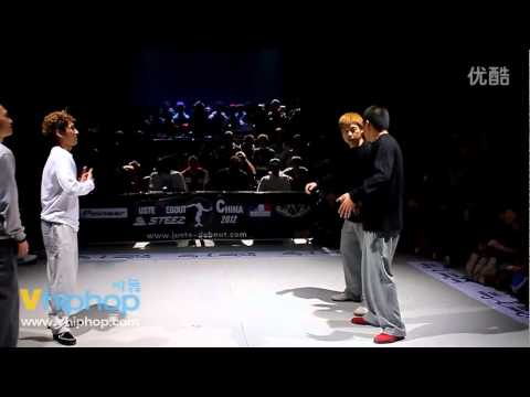 Juste Debout 2012 China | Popping Semi-Final Battle 2 | 1st part