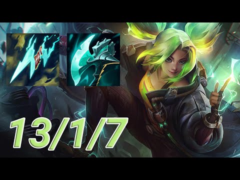 AP Zeri Mid VS Jayce | KR Master Patch 13.13