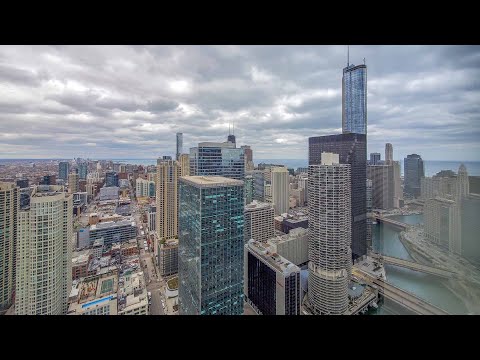 A 2-bedroom, 2-bath #5504 at the Loop's luxury OneEleven tower