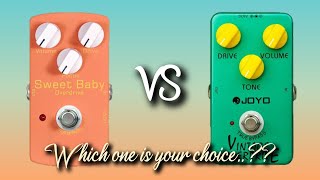Video thumbnail for Joyo Sweet Baby & Joyo Vintage Overdrive, Sound Comparison by Alaina Guitar