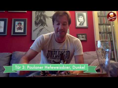 Paulaner Hefeweissbier Dunkel | Biertest | Bier Adventskalender