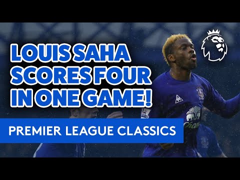 LOUIS SAHA SCORES 4! | EVERTON 5-3 BLACKPOOL: PREMIER LEAGUE CLASSICS
