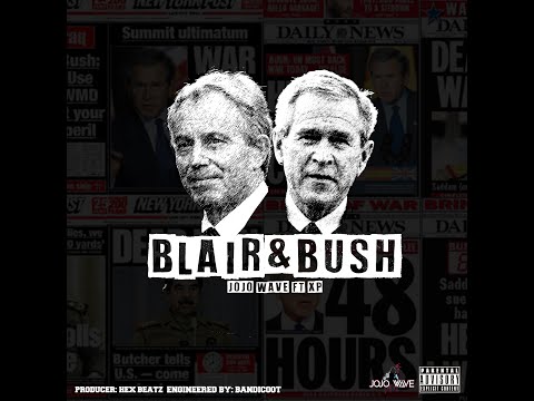 JoJo Wave ft XP BurstGang - Blair & Bush (Prod. Hex) LYRIC ANIMATION