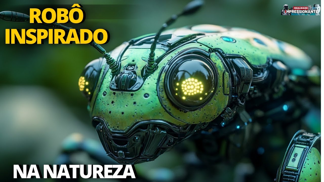 Robô Besouro real em tamanho humano | Usina espacial enviará energia a Finlândia