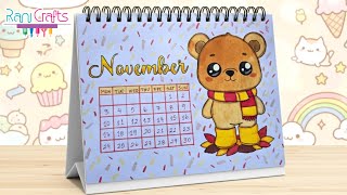 DIY NOVEMBER CALENDAR ✨ | Creative and Easy Design