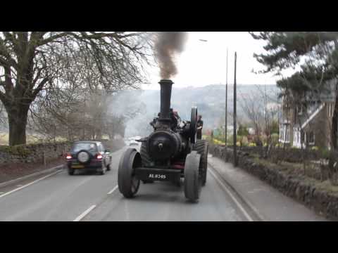 Overtaking with a steam engine.