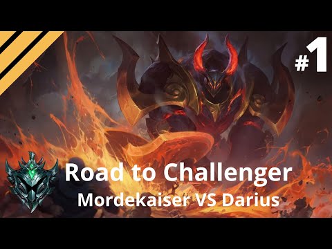 Road to Challenger #1: Mordekaiser vs Darius | Platinum II