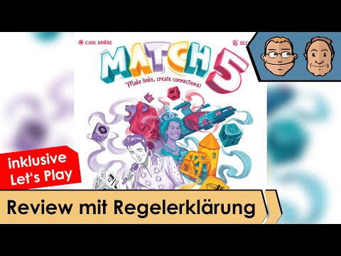 Match 5 – Brettspiel – Review und Regelerklärung