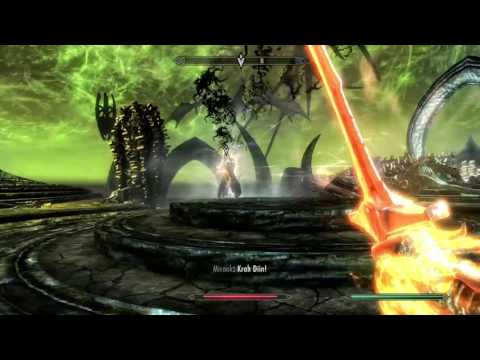 Skyrim: Miraak Boss Fight