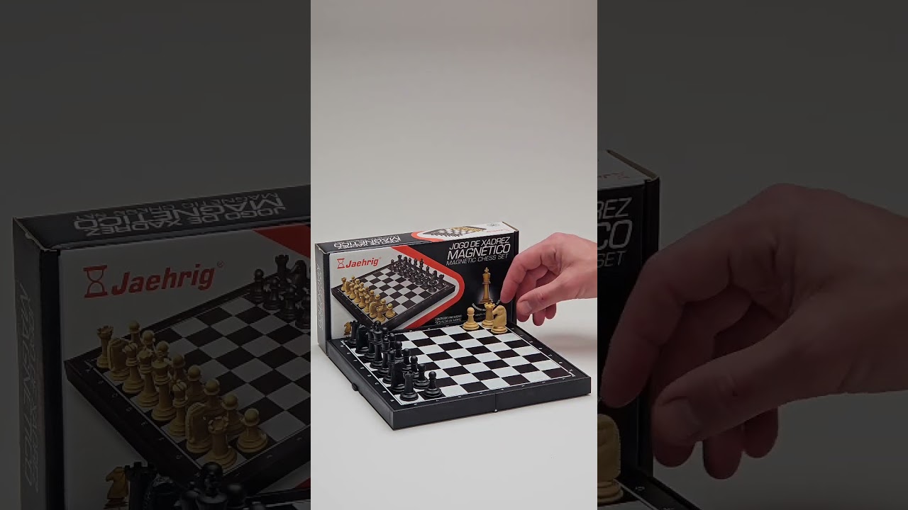 Jogo de Xadrez Magnético