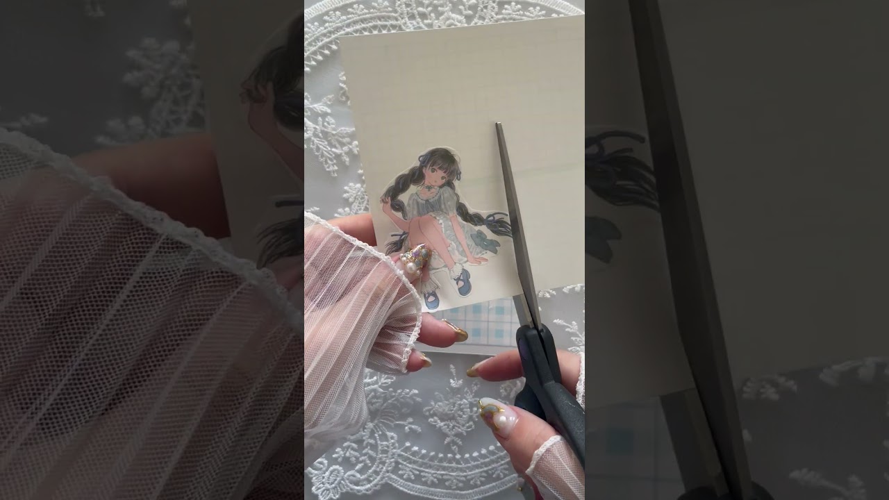 ASMR❁暑い夏には冷たいドリンクコラージュ #journaling #collage