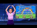We Are The World With Actions Graduation Song We Are The World For Children
