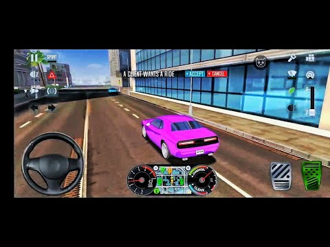 4X4 CARS CLASSIC UBER DRIVER 🚖👮‍♂️ City Car Driving Games Android iOS - Taxi Sim 2020 Gameplay #15