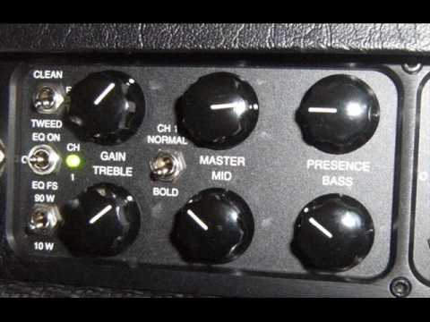 Mesa Boogie Mark V demo Channel 1 (tweed mode)