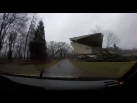 54. Rajd Barbórka 2016 OS1 Tor Służewiec  Kister/Goździk Fiat CC KJS2 Automobilklub Tomaszowski