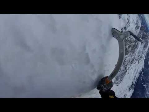 Jof di Montasio (2753m) Winter Ascent [Go Pro HD] Julian Alps