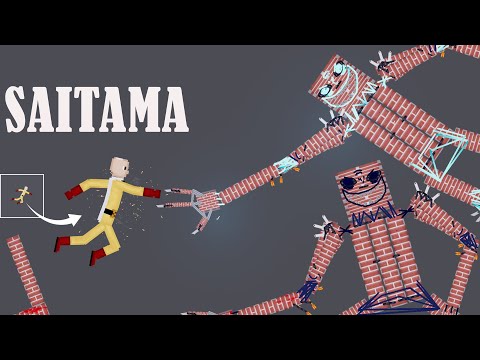 SAITAMA vs Brick Golems: New Power Update - People Playground 1.22.3