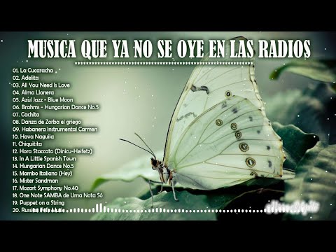 MUSICA QUE YA NO SE OYE EN LAS RADIOS - BELLISIMAS MELODIAS INMORTALES A GRAN ORQUESTA 2022