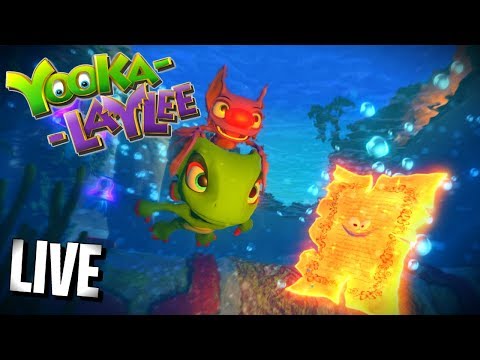 Yooka-Laylee Blind Stream! - Space Swamp?