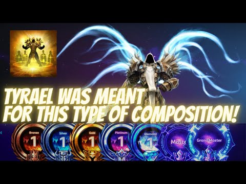 Tyrael Sanctification - TYRAEL WAS MEANT FOR THIS TYPE OF COMP! - B2GM Season 5 (Grandmaster)