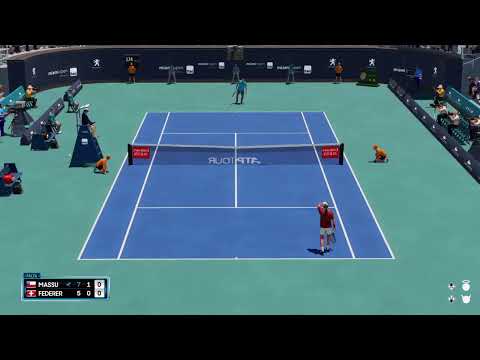 Nicolás Massu VS Roger Federer