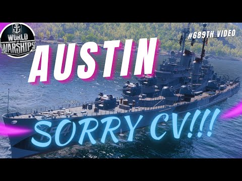 Perfetct Cruiser AUSTIN:  Dominate the Battles with Cruiser Austin World of Warships #gaming