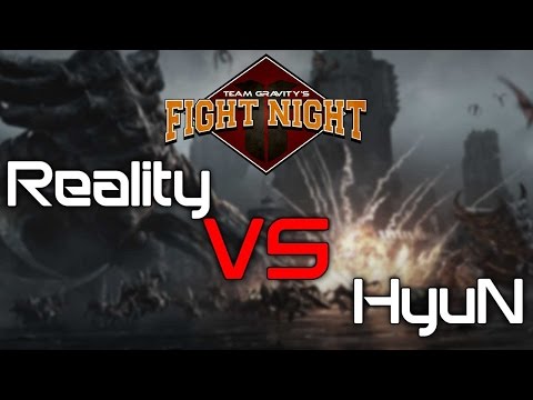 Team Gravity's Fight Night - Reality vs HyuN - [TvZ]