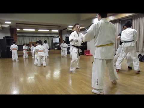 技を限定した組手（パンチのみ）