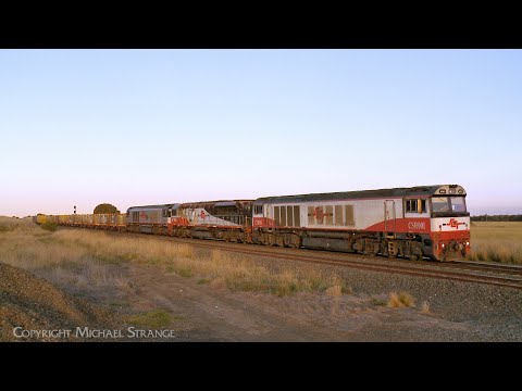 1MA9 Short SCT Mixed Freight Train Approaches Gheringhap (12/5/2024) - PoathTV Australian Railways