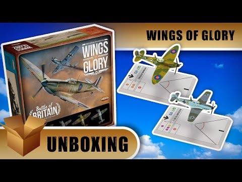 Wings of Glory Unboxing: Battle of Britain Starter Set