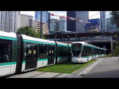 (Île-de-France 92) Citadis 302 T2  - Faubourg de l'Arche (RATP)