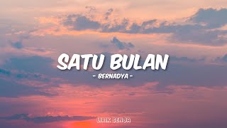 Download lagu Bernadya - Satu Bulan (Lirik) mp3 Download lagu Bernadya - Satu Bulan (Lirik) mp3