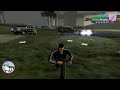 GTA Vice City Epic 6 Stars Wanted Level Shootout Tank Rampage Escape