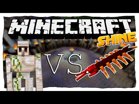 EISENGOLEM VS. CENTIPEDE | Minecraft: Eisengolem vs. Monster • #29 | #SHINEMC
