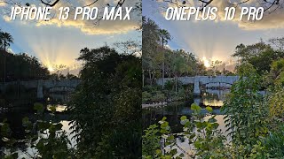 OnePlus 10 Pro vs Apple iPhone 13 Pro Max Camera Test: Better than Expected?