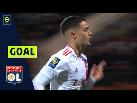 Goal Romain FAIVRE (5' - OL) FC LORIENT - OLYMPIQUE LYONNAIS (1-4) 21/22