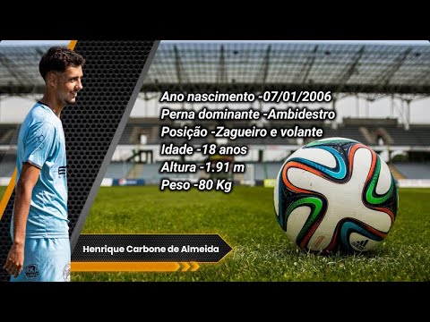 DVD do jogador Henrique Carbone de Almeida 2023/2024