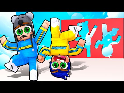 BURACOS NA PAREDE DO ROBLOX HOLE IN THE WALL - Brancoala Games