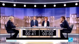 French Election: Watch The Full Presidential Debate Between Macron And Le Pen
