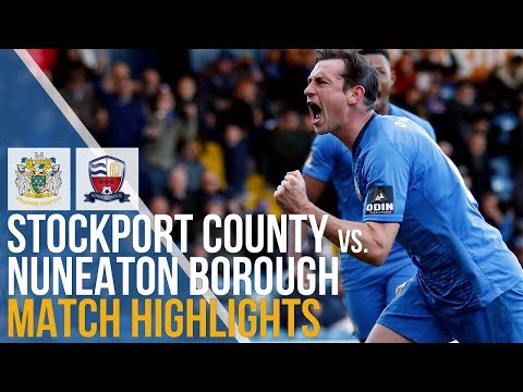 Stockport County Vs Nuneaton Borough - Match Highlights - 27.10.2018