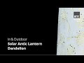 STT Windlicht Solar Antic Ball Dandelion, Ø 30 cm, Hellblau
