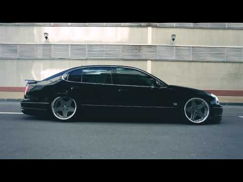 Работа пневмоподвески d2racing на Lexus GS300 VIP