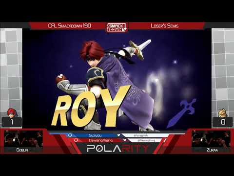 CFL Smackdown 190 Smash 4 - Goblin (Roy) vs Zurak (Fox) - Losers Semis