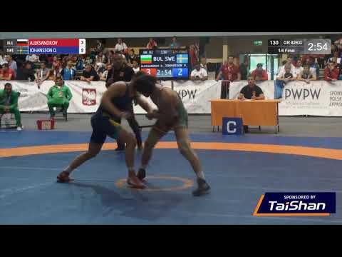 Round 2 GR - 55 kg: N. PETROV (BUL) v. S. KHACHATRYAN (BRA)